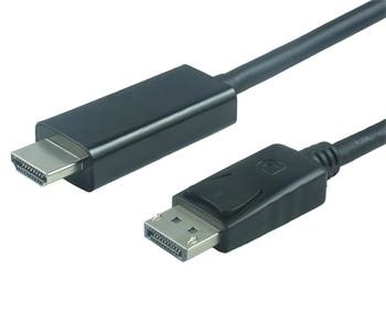 PREMIUMCORD DISPLAYPORT NA HDMI KABEL 2M M/M