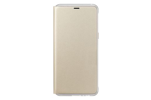 SAMSUNG FLIPOVÉ NEONOVÉ POUZDRO PRO A8 2018 GOLD