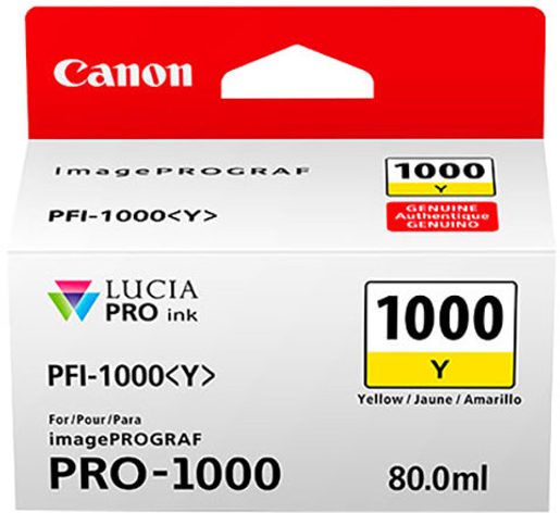 CANON PFI-1000 Y, ŽLUTÝ