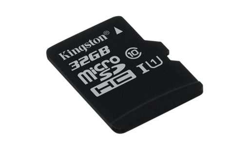32GB MICROSDHC KINGSTON CL10 UHS-I 80R BEZ ADAP.
