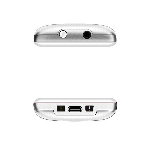 EVOLVEO EASYPHONE, MOBILNÍ TELEFON PRO SENIORY S NABÍJECÍM STOJÁNKEM, BÍLÁ