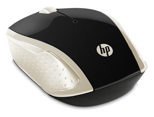 HP WIRELESS MOUSE 200 SILK GOLD)