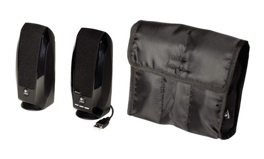 AKCE_REPRO LOGITECH S150 BLACK OEM, ČERNÉ,USB PŘIPOJENÍ