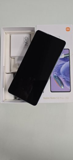 XIAOMI REDMI NOTE 12 PRO+ 5G 8GB/256GB SKY BLUE (POUŽITÝ, TOP STAV, ZÁRUKA, KOMPLETNÍ BALENÍ)