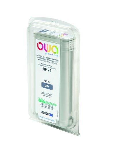 ARMOR INK-JET PRO HP DJ T1100 ŠEDÁ, 130ML, KOMP. S C9374A