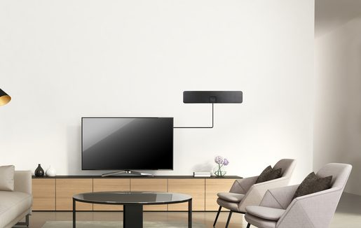 EVOLVEO XANY 2B LTE, 43DBI AKTIVNÍ POKOJOVÁ ANTÉNA DVB-T/T2, LTE FILTR