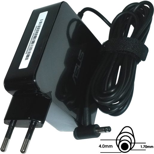 ASUS ORIG. ADAPTÉR 65W19V 2P BLK(4PHI) S EU PLUGEM