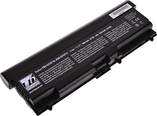 BATERIE T6 POWER LENOVO THINKPAD T410, T420, T510, T520, L410, L420, L510, L520, 9CELL, 7800MAH