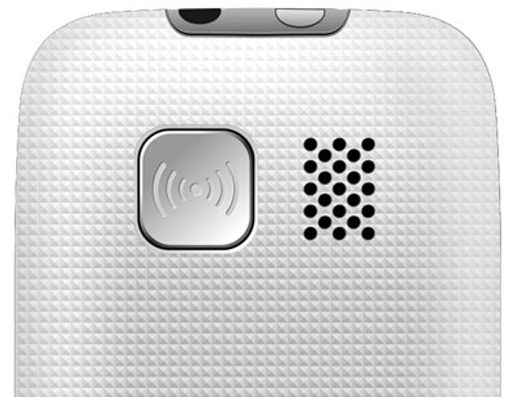 EVOLVEO EASYPHONE, MOBILNÍ TELEFON PRO SENIORY S NABÍJECÍM STOJÁNKEM, BÍLÁ