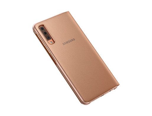 SAMSUNG FLIPOVÝ KRYT PRO GALAXY A7 2018 GOLD