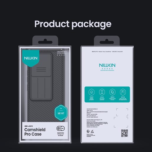 NILLKIN CAMSHIELD PRO ZADNÍ KRYT PRO XIAOMI 14T BLACK