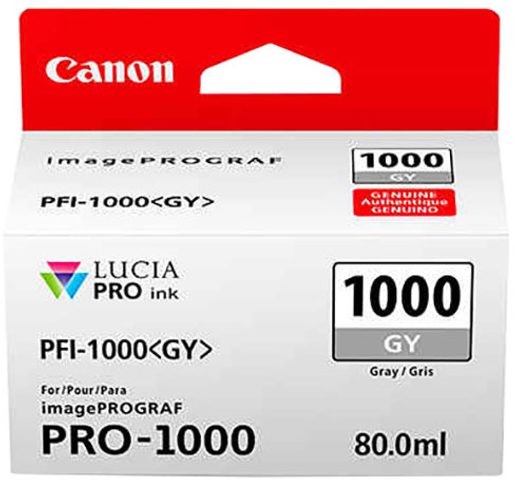 CANON PFI-1000 GY, ŠEDÝ