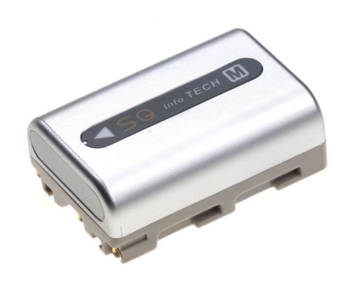 BATERIE T6 POWER SONY NP-FM50, NP-FM51, NP-FM30, NP-QM50, NP-QM51, 1700MAH, ŠEDÁ