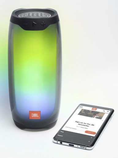 JBL PULSE 4 BLACK - BLUETOOTH REPRODUKTOR