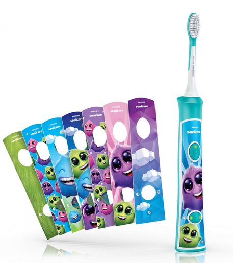 PHILIPS SONICARE FOR KIDS HX6322/04 - SONICKÝ ELEKTRICKÝ ZUBNÍ KARTÁČEK PRO DĚTI