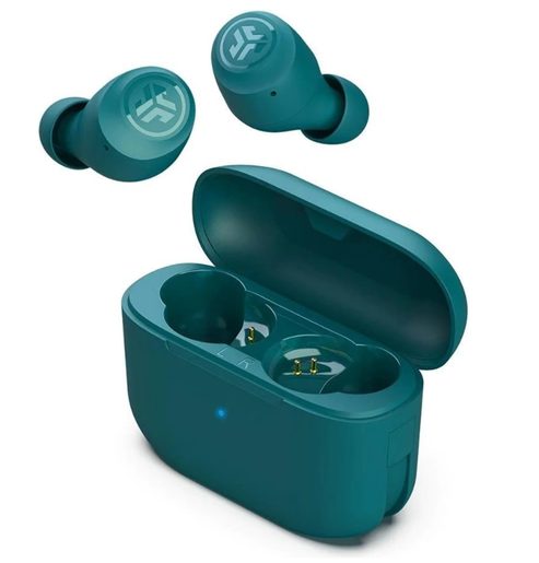 JLAB GO AIR POP TRUE WIRELESS EARBUDS TEAL - BLUETOOTH SLUCHÁTKA