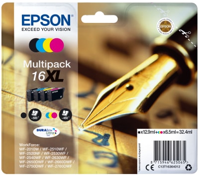 EPSON 16XL SERIES 'PEN AND CROSSWORD' MULTIPACK