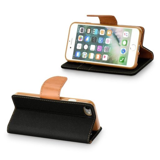 CANVAS BOOK POUZDRO APPLE IPHONE 11 2019 (6,1) BLACK