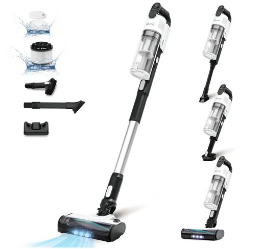LEVOIT LVAC-200 4V1 AKU TURBO CYCLONE BÍLÝ - TYČOVÝ VYSAVAČ