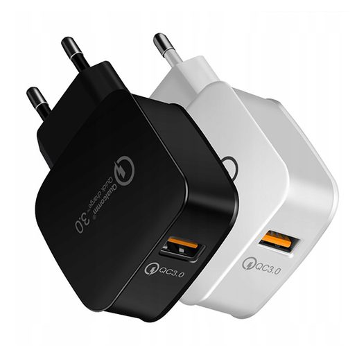 CESTOVNÍ NABÍJEČ FAST CHARGE 3.0 (TC501) WHITE