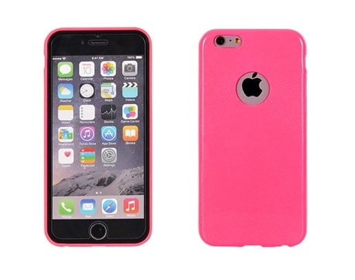 TPU POUZDRO APPLE IPHONE 5 CANDY CASE PINK