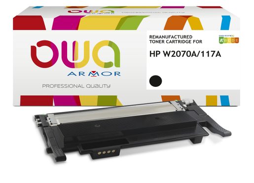 OWA ARMOR TONER KOMPATIBILNÍ S HP W2070A, 117A, 1000ST, ČERNÁ/BLACK