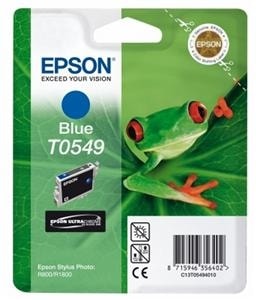 EPSON SP R800 BLUE INK CARTRIDGE T0549