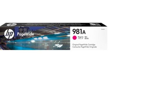 HP 981A - PURPUROVÁ INKOUSTOVÁ KAZETA, J3M69A