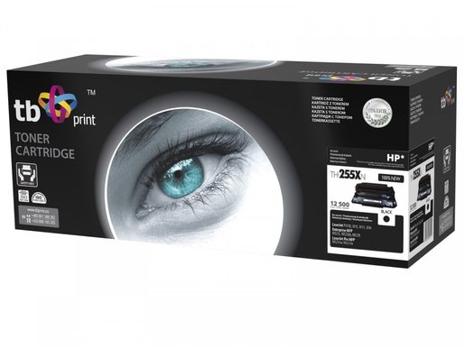 TONER TB KOMPATIBILNÍ S HP CE255A 100% NEW, BLACK