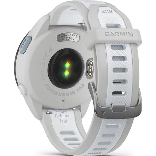 GARMIN FORERUNNER 165 - MIST GREY / WHITESTONE (010-02863-21)