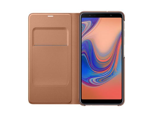 SAMSUNG FLIPOVÝ KRYT PRO GALAXY A7 2018 GOLD