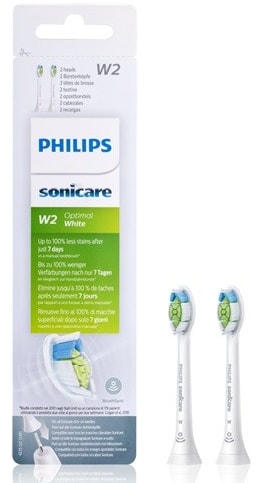 GSM-Market.cz - Philips Sonicare Optimal White HX6062/10 náhradní hlavice ( 2ks) - Philips - Příslušenství k zubním kartáčkům - Zubní kartáčky, Péče o  tělo, Malé spotřebiče - Levné mobily