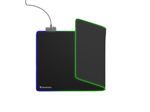 HERNÍ PODLOŽKA POD MYŠ S RGB PODSVÍCENÍM GENESIS BORON 500 XXL, 800X400MM