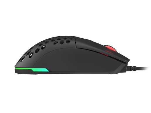 GENESIS HERNÍ OPTICKÁ MYŠ KRYPTON 750 8000DPI RGB, SW, ČERNÁ
