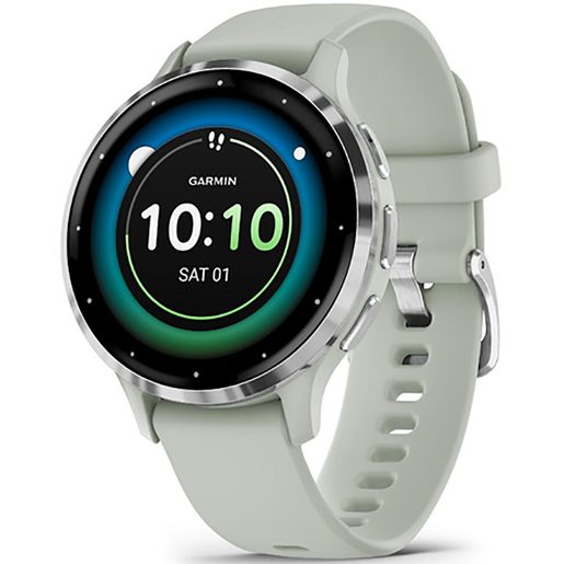 GARMIN VENU 3S SILVER/SAGE GRAY SILICONE BAND