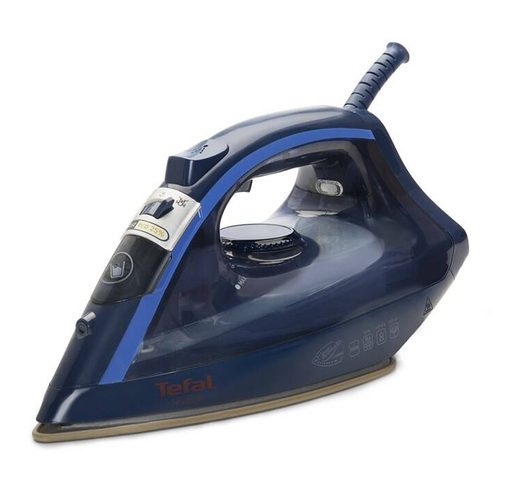 ŽEHLIČKA TEFAL FV1739E0 VIRTUO MODRÁ - NAPAŘOVACÍ ŽEHLIČKA