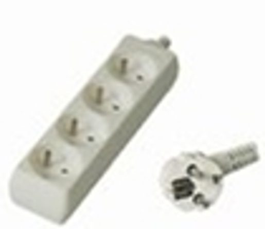 PRODLUŽOVACÍ PŘÍVOD 230V, 3M, 4 ZÁSUVKY