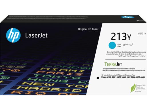 HP W2131Y, CYAN TONER. KAZETA HP LASERJET 213Y