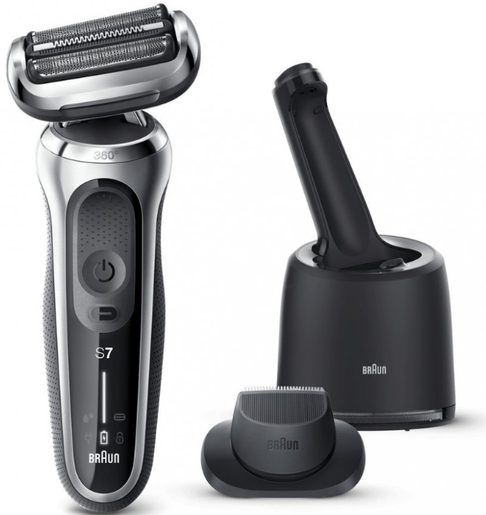 BRAUN SERIES 7 7200CC SILVER - HOLÍCÍ STROJEK