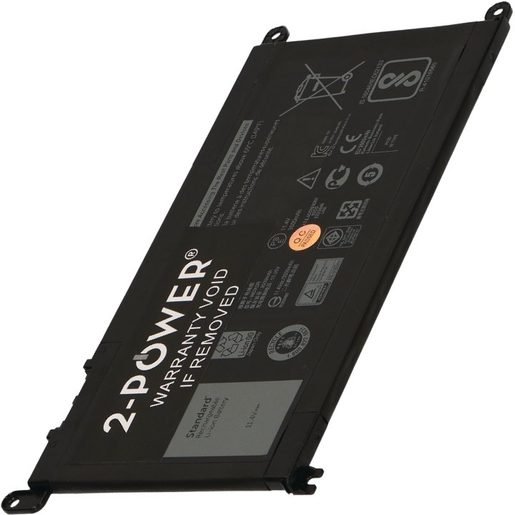 2-POWER BATERIE 11,4V 3500MAH PRO DELL INSPIRON 13 (5368), LATITUDE 13 3379, VOSTRO 15 (5568)