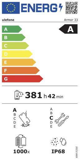 ULEFONE ARMOR 33 12 GB / 512 GB 4G BLACK