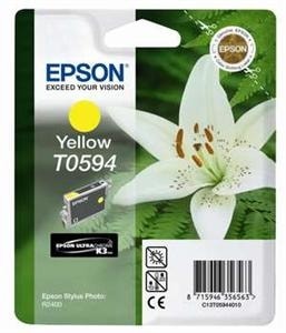 EPSON INK CTRG ŽLUTÁ PRO R2400 T0594