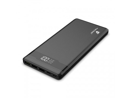 VIKING POWER BANK PINENG PN-962 QC3.0 20000MAH, ČERNÁ, QUICK CHARGE 3.0, ČERNÁ