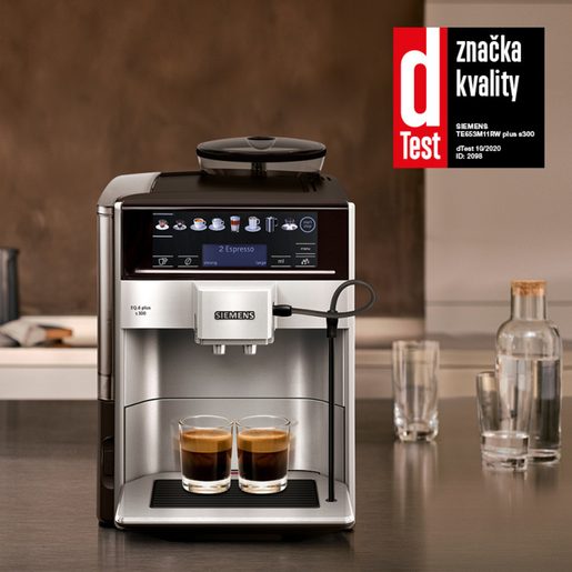 SIEMENS TE 653M11RW - AUTOMATICKÝ KÁVOVAR