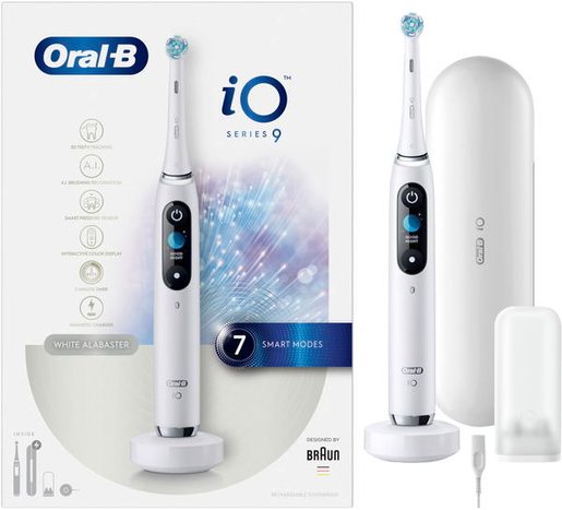 ELEKTRICKÝ ZUBNÍ KARTÁČEK ORAL-B IO 9 BÍLÝ
