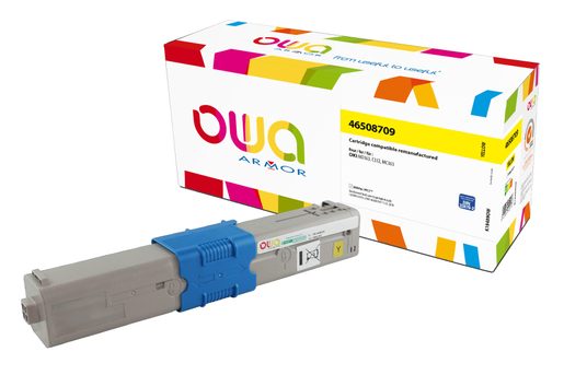 OWA ARMOR TONER PRO OKI 46508709,ŽLUTÁ/YELLOW