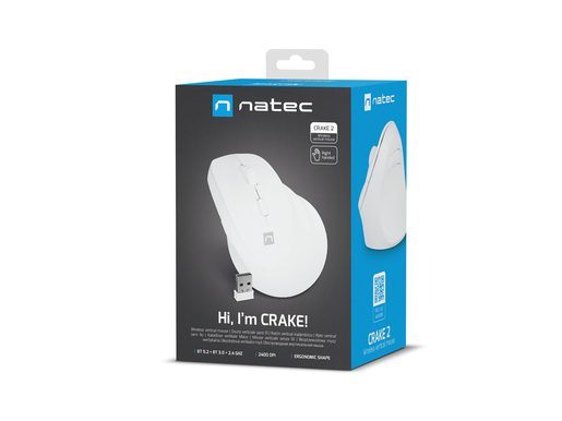 NATEC CRAKE 2/KANCELÁŘSKÁ/OPTICKÁ/PRO LEVÁKY/2