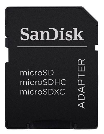 SANDISK ULTRA MICROSDXC 64GB 120MB/S + ADAPTÉR