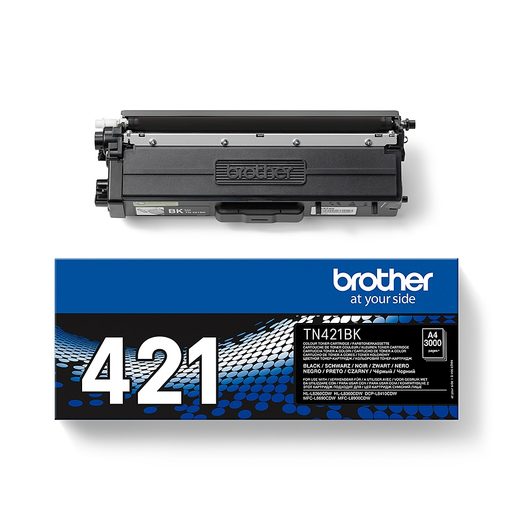 BROTHER TN-421BK, TONER BLACK, 3 000 STR.
