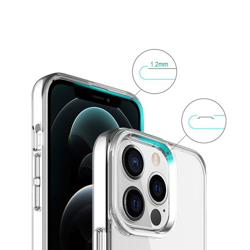 CU-BE CRYSTAL POUZDRO  IPHONE 7 / 8 / SE 2020 / SE 2022 TRANSPARENT BIG HOLE